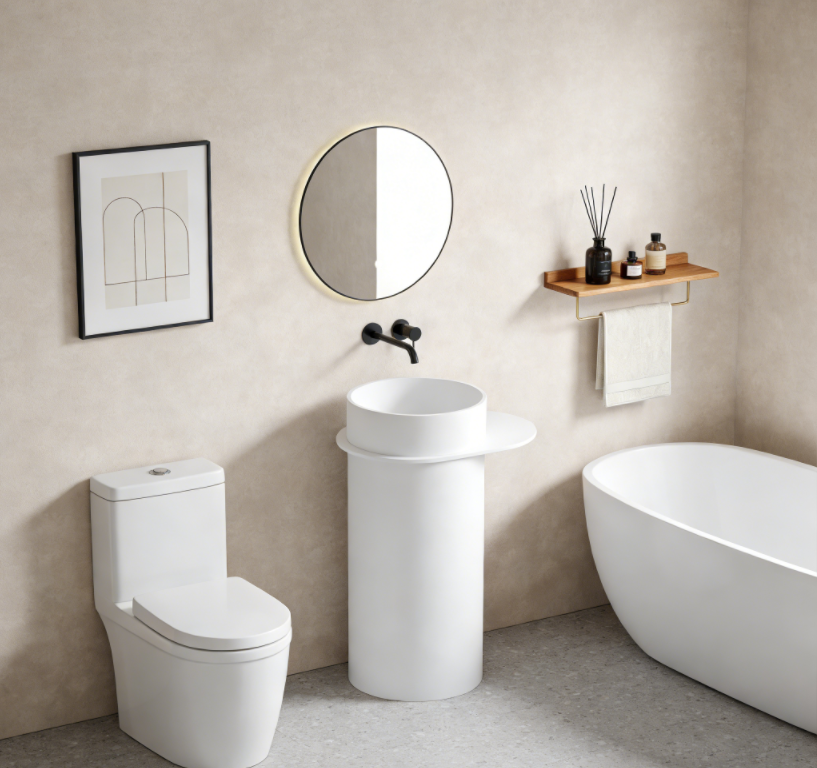 Engineered Stone Commercial Wash Basin –Solid-Surface Wash Basin KSA: Five Proven Ways Saudi Fit-Out Contractors Cut Project Costs and Delays with a Single Engineered-Stone Vanity-Basin Supplier in 2025