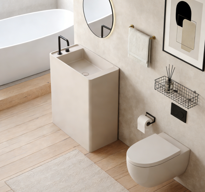 Engineered Stone Wash Basin – Engineered Stone Solid-Surface Basin KSA: The 2025 Saudi Contractor's Fastest Way to Cut Fit-Out Costs and Win Hospitality Tenders