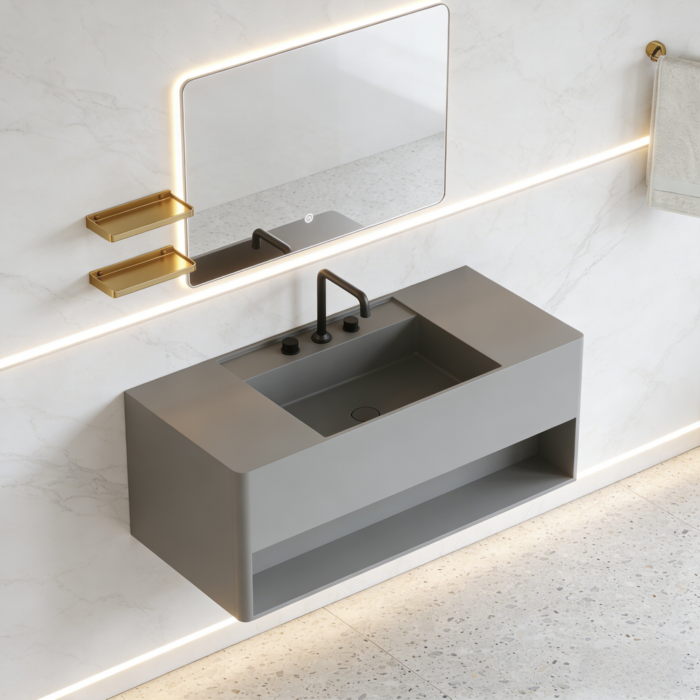 Solid Surface Commercial Washbasin – Solid Surface Commercial Washbasin: How Canadian Facility Managers Cut Washroom Downtime by 38 % with Seamless Solid Surface Washroom Solutions