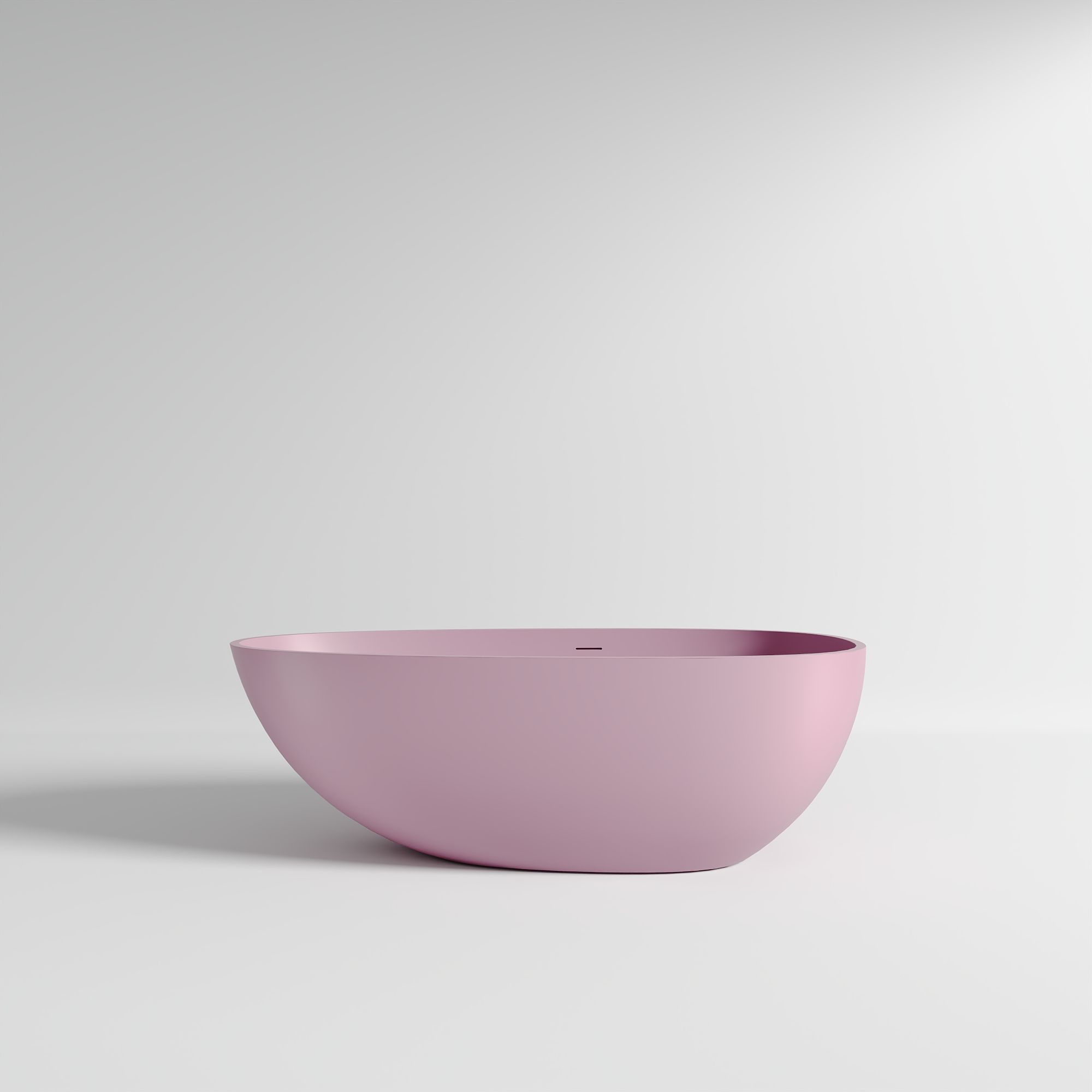 KT-8102 Egg Shape Solid Surface Baths Freestanding Soaking Baths
