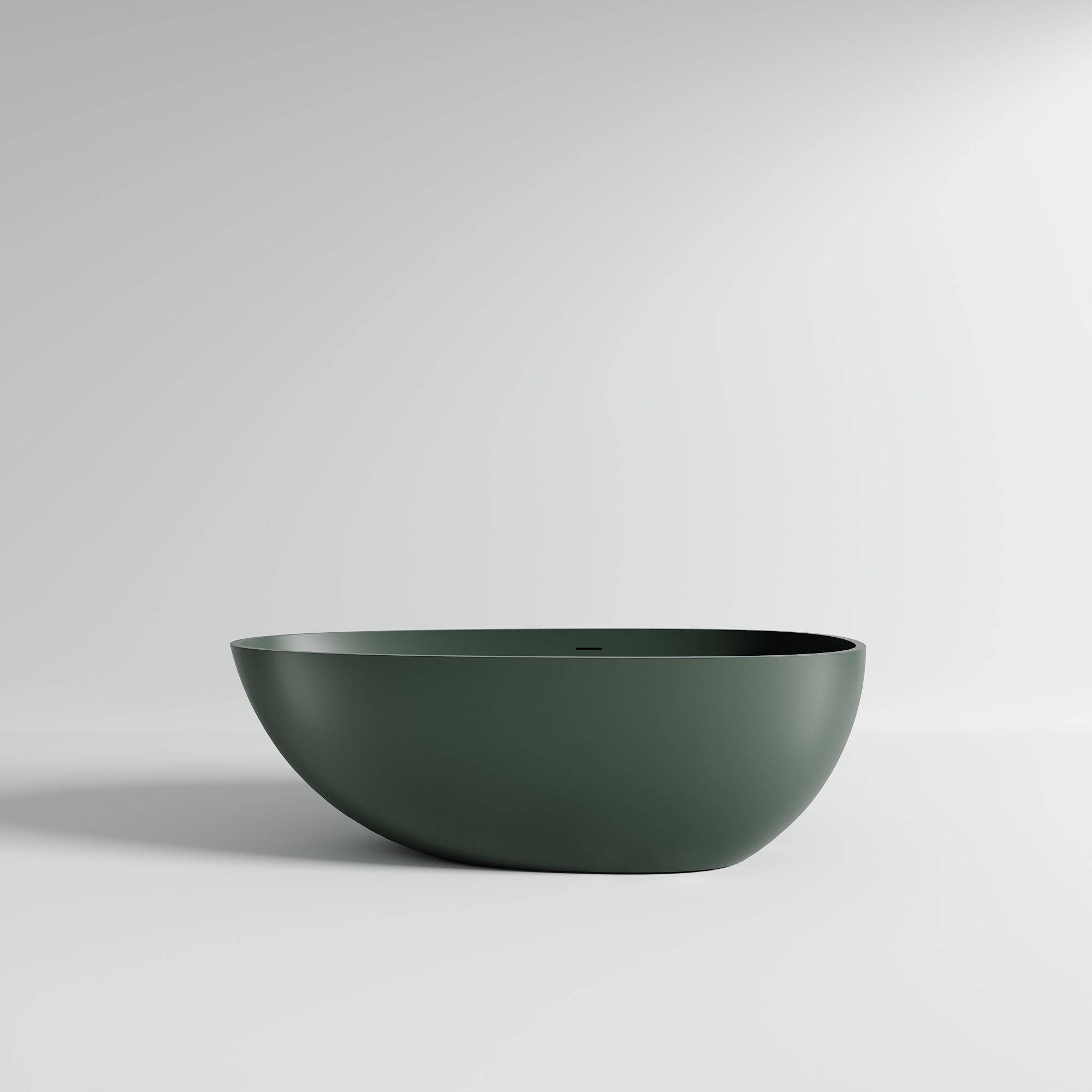 KT-8102 Egg Shape Solid Surface Baths Freestanding Soaking Baths