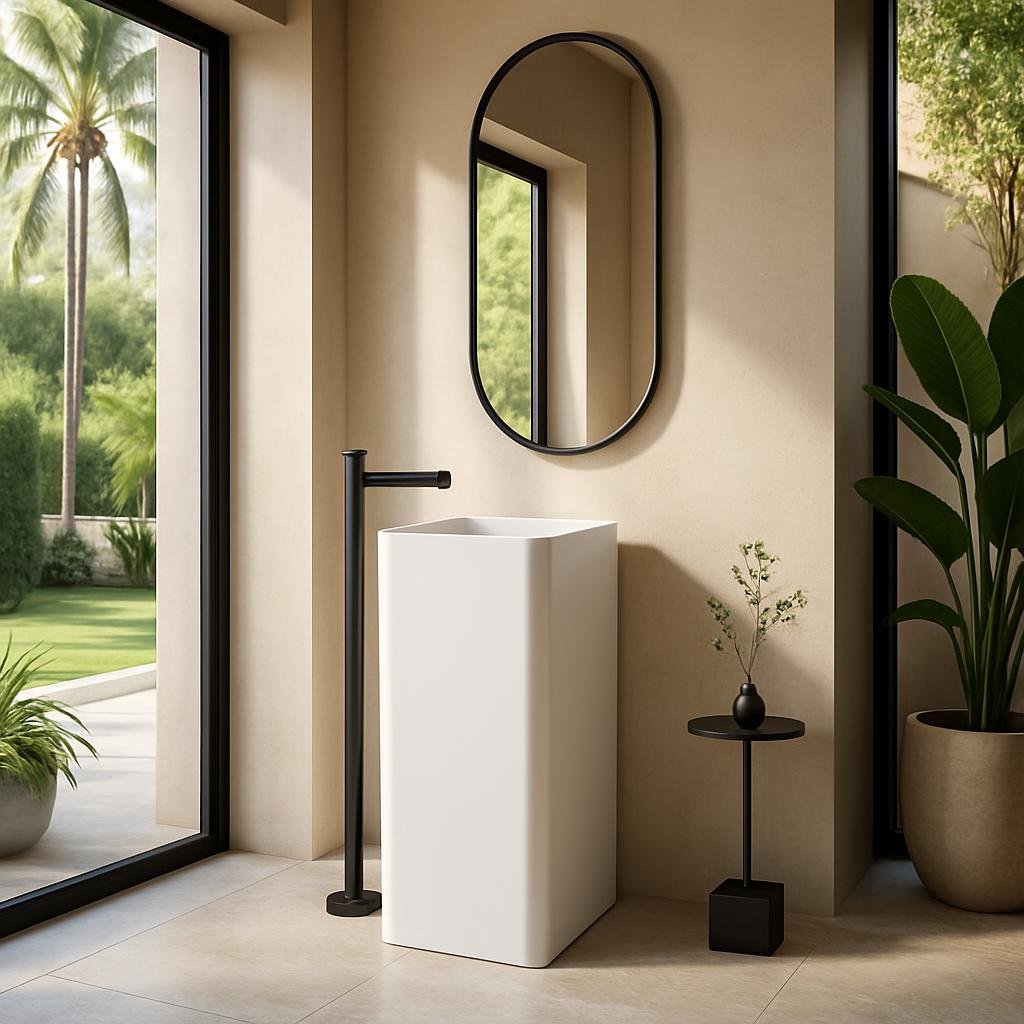 Why Solid Surface Pedestal Sinks Are Worth Considering？