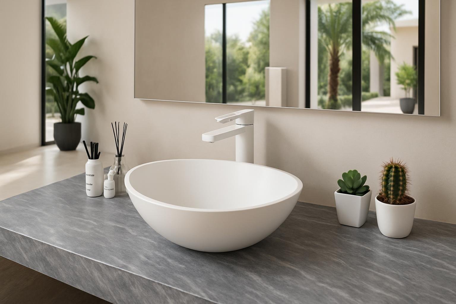 How to Clean a Solid Surface Wash Basin?
