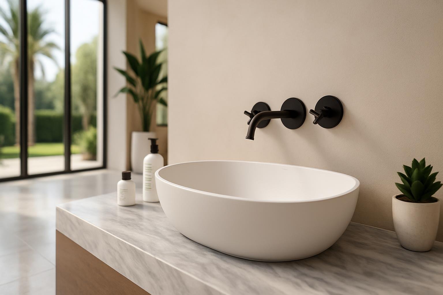 Refined Polishing Craftsmanship for a Smoother Touch on Solid Surface Wash Basins