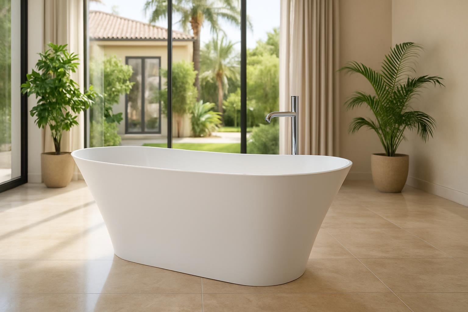 Why Solid Surface Bathtubs Are More Eco-Friendly: A New Trend in Luxury Bathrooms