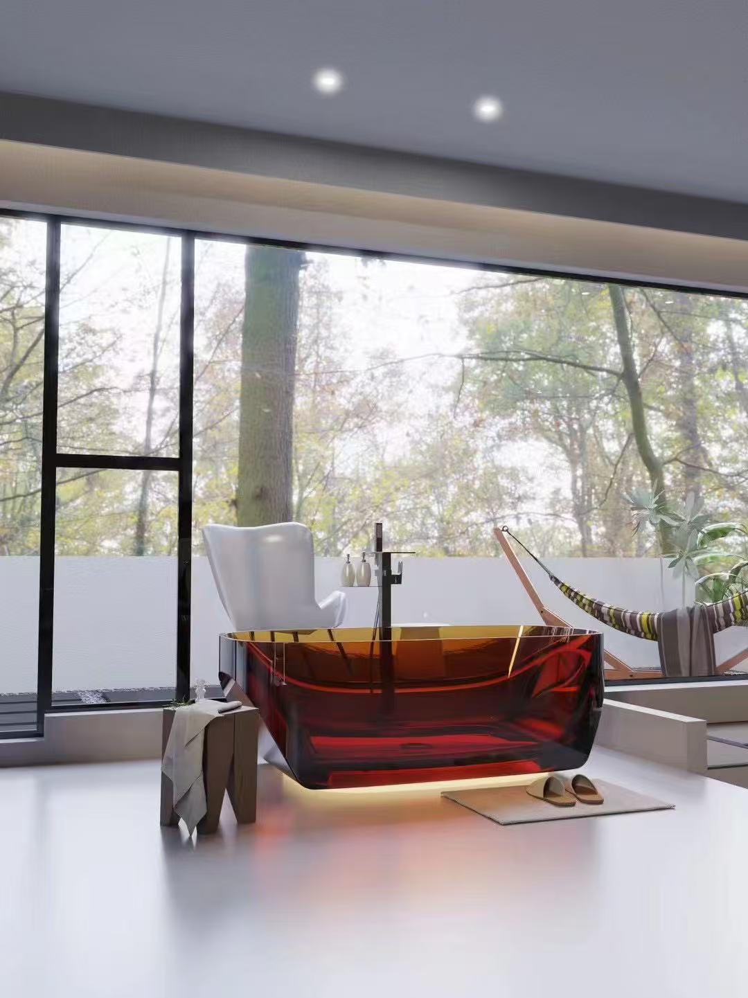 Is a Transparent Resin Bathtub a Good Choice?