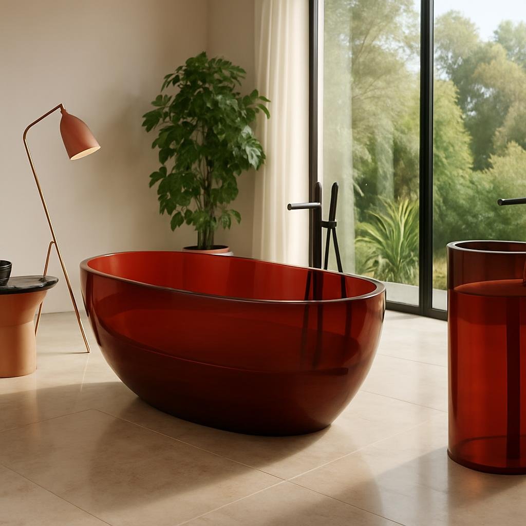 What Are the Advantages of a Transparent Resin Bathtub?