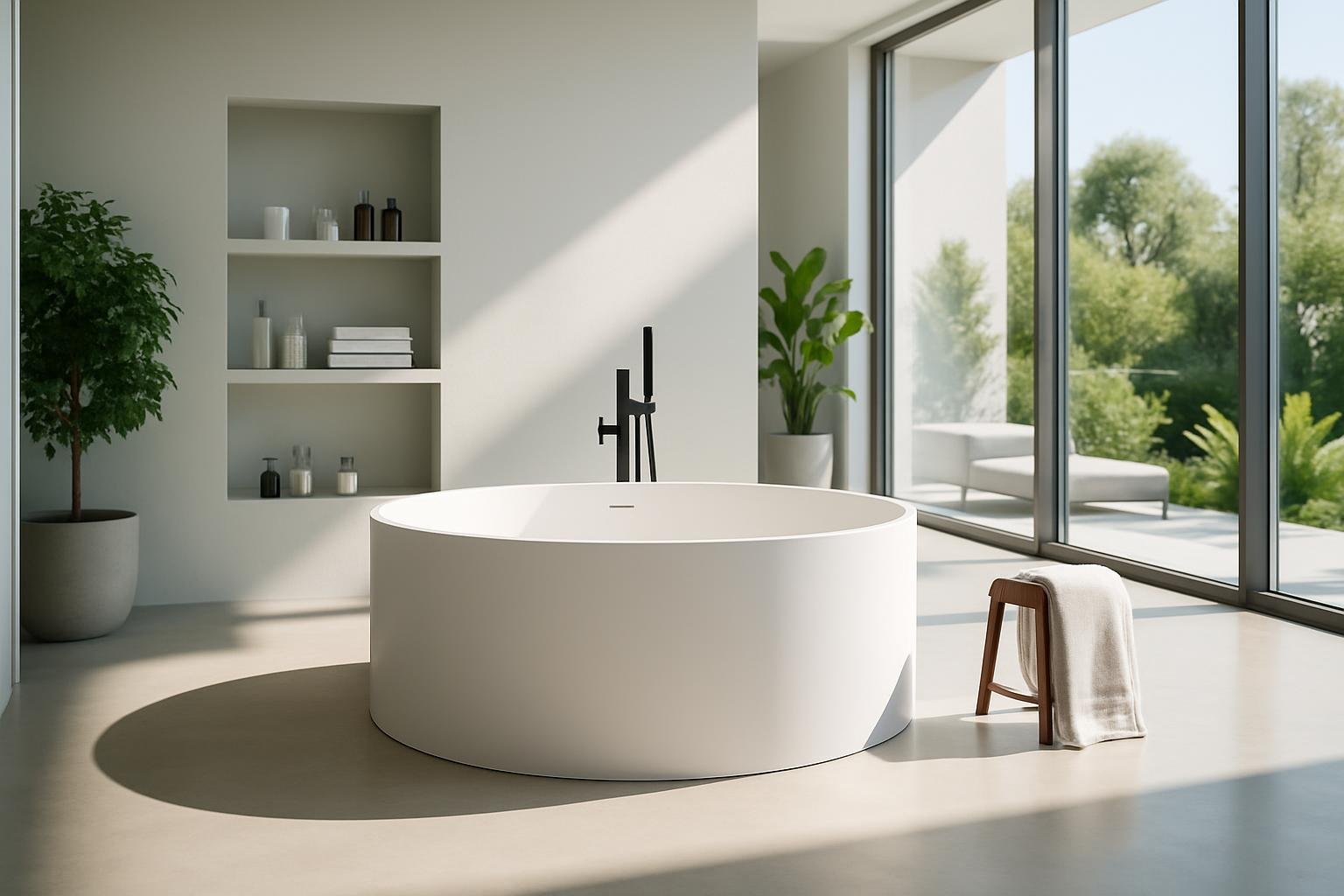 Harmony of Sustainability and Aesthetics: The Future of Solid Surface Bathtubs