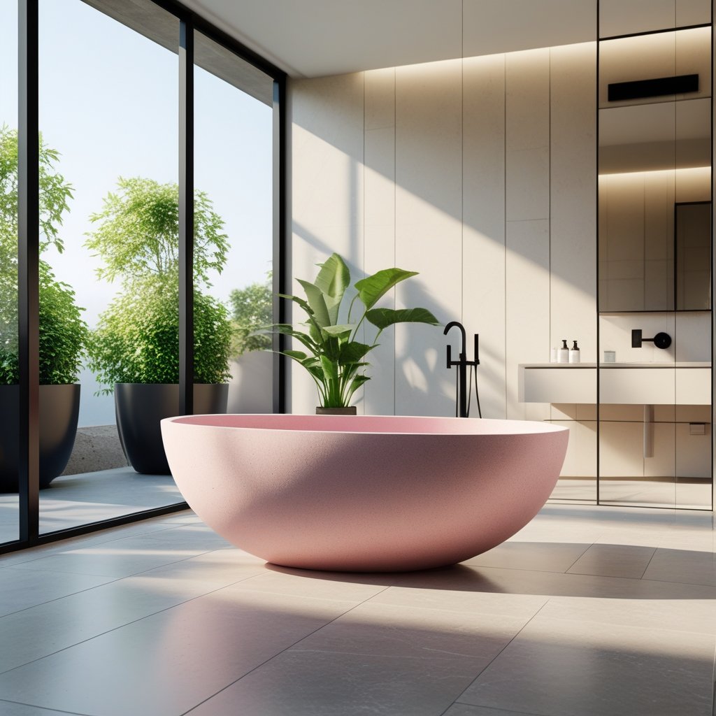 Design Aesthetics of Solid Surface Bathtubs: Artistic Expression in Modern Bathrooms