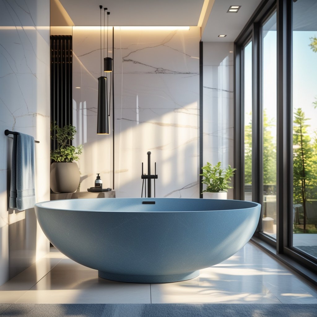 Life Needs a Sense of Ritual: 5 Reasons to Choose a Solid Surface Bathtub for Modern Living