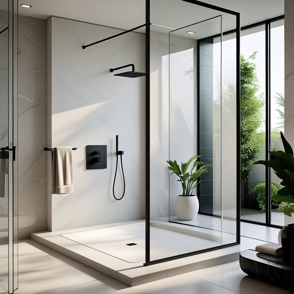 Solid Surface Shower Wall vs. Traditional Ceramic Tiles: Key Differences and Considerations