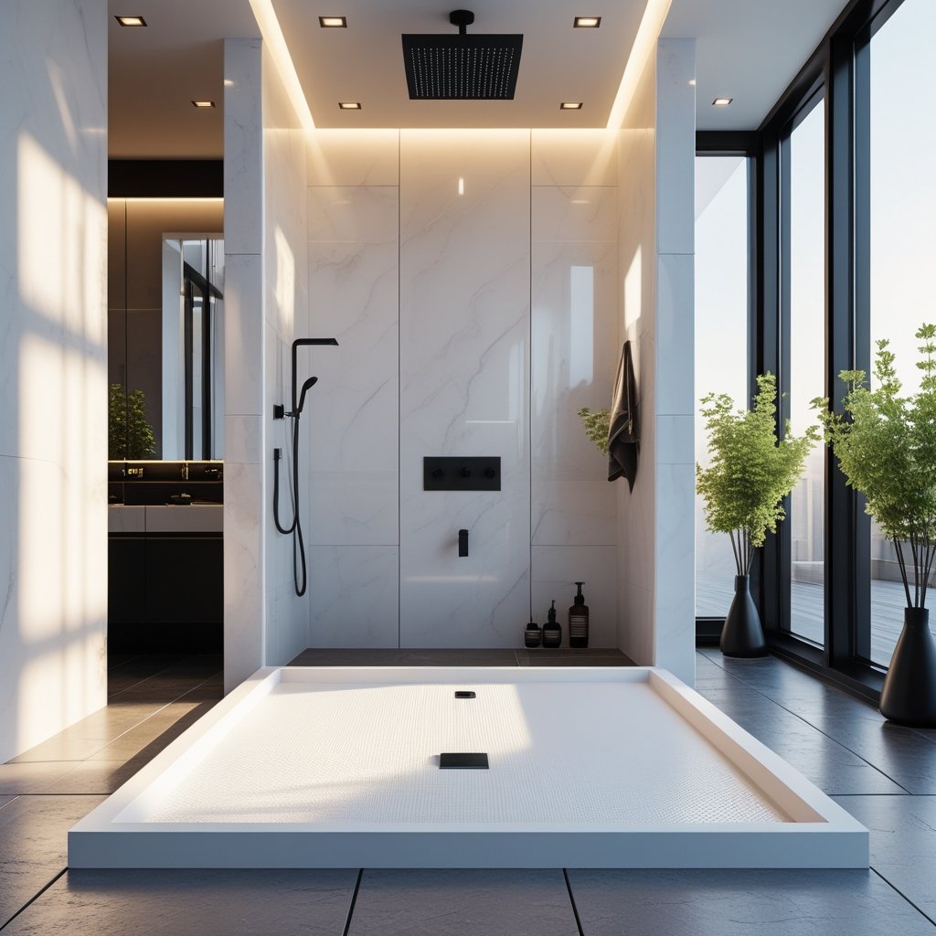 Can a Solid Surface Shower Wall Enhance The Bathroom's Grade With Modern Style And Durability