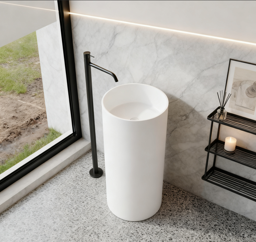 Eco-Friendly and Durable: The Benefits of Solid Surface Freestanding Basins