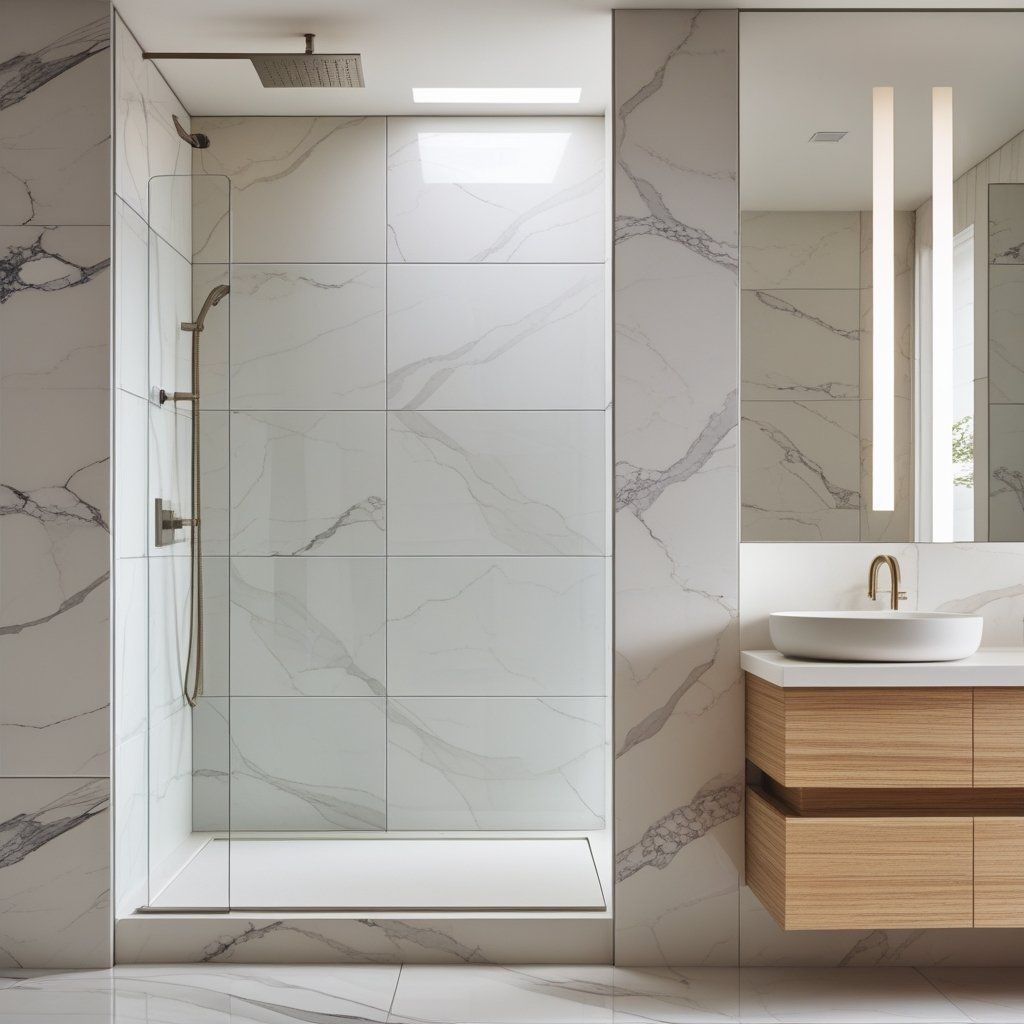 Why Solid Surface Shower Wall Panels Are Easy to Install
