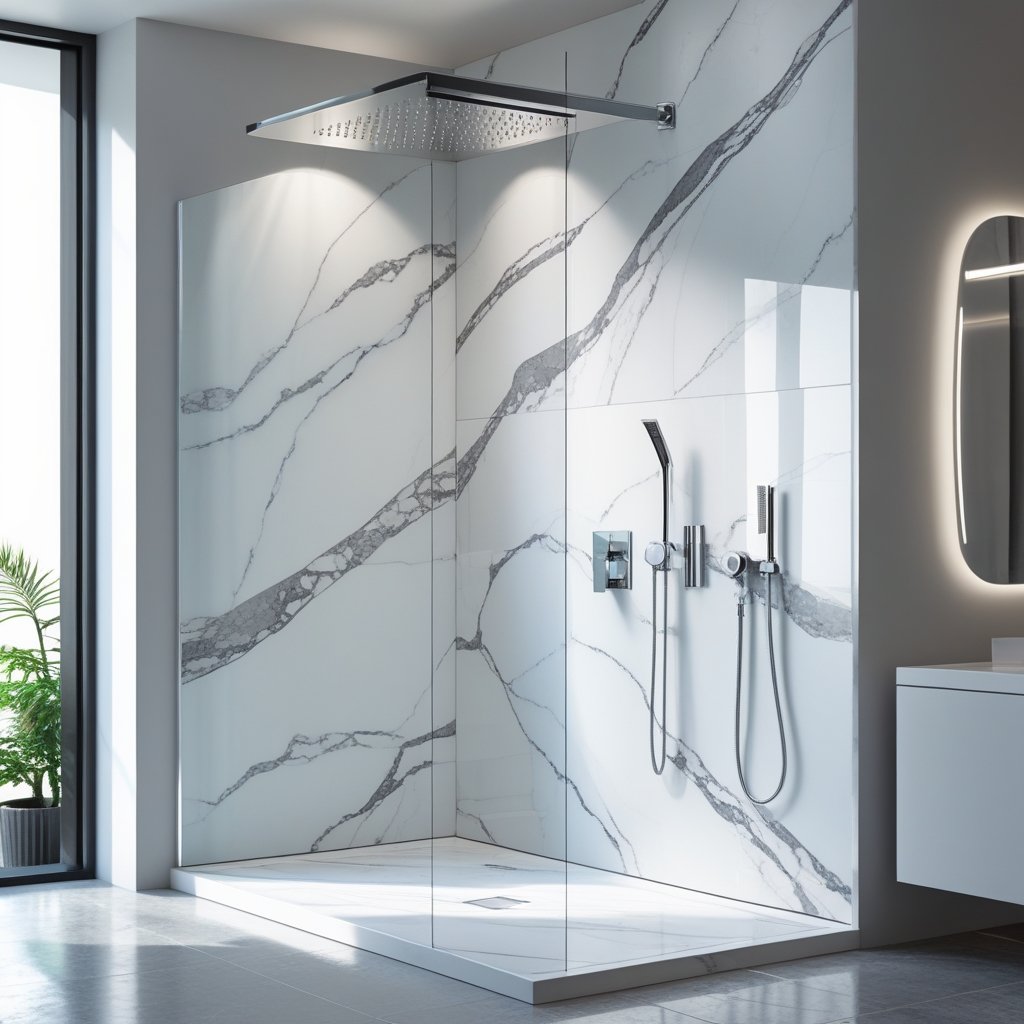 Transform Your Bathroom with Durable Solid Surface Wall Panels