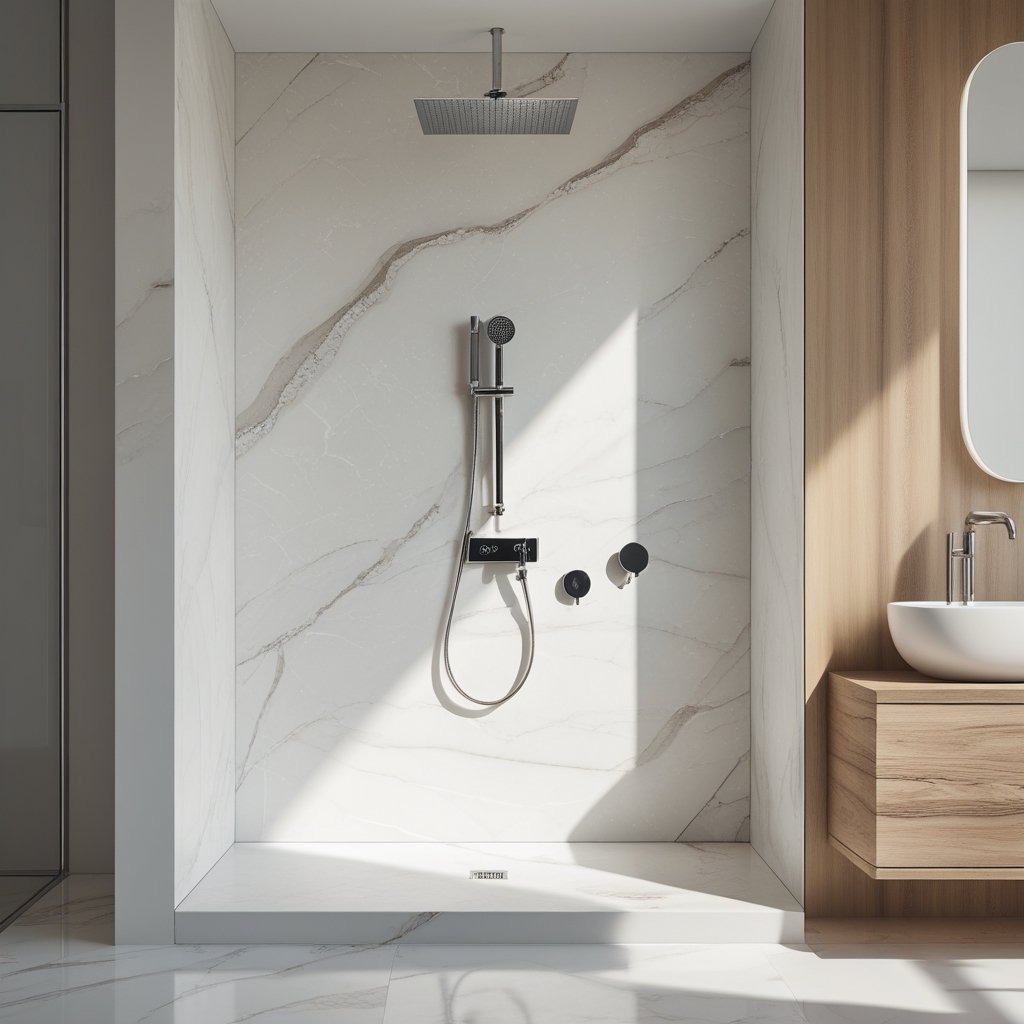 The Simple Cleaning Routine That Keeps Solid Surface Shower Walls Looking New