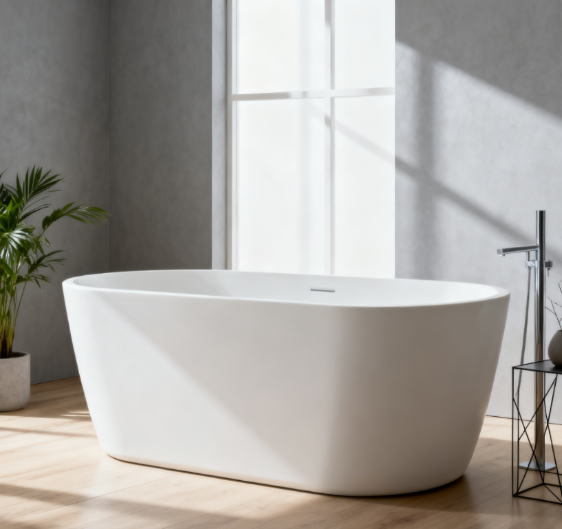 The Smooth, Seamless Feel of Solid Surface Bathtubs Explained Simply