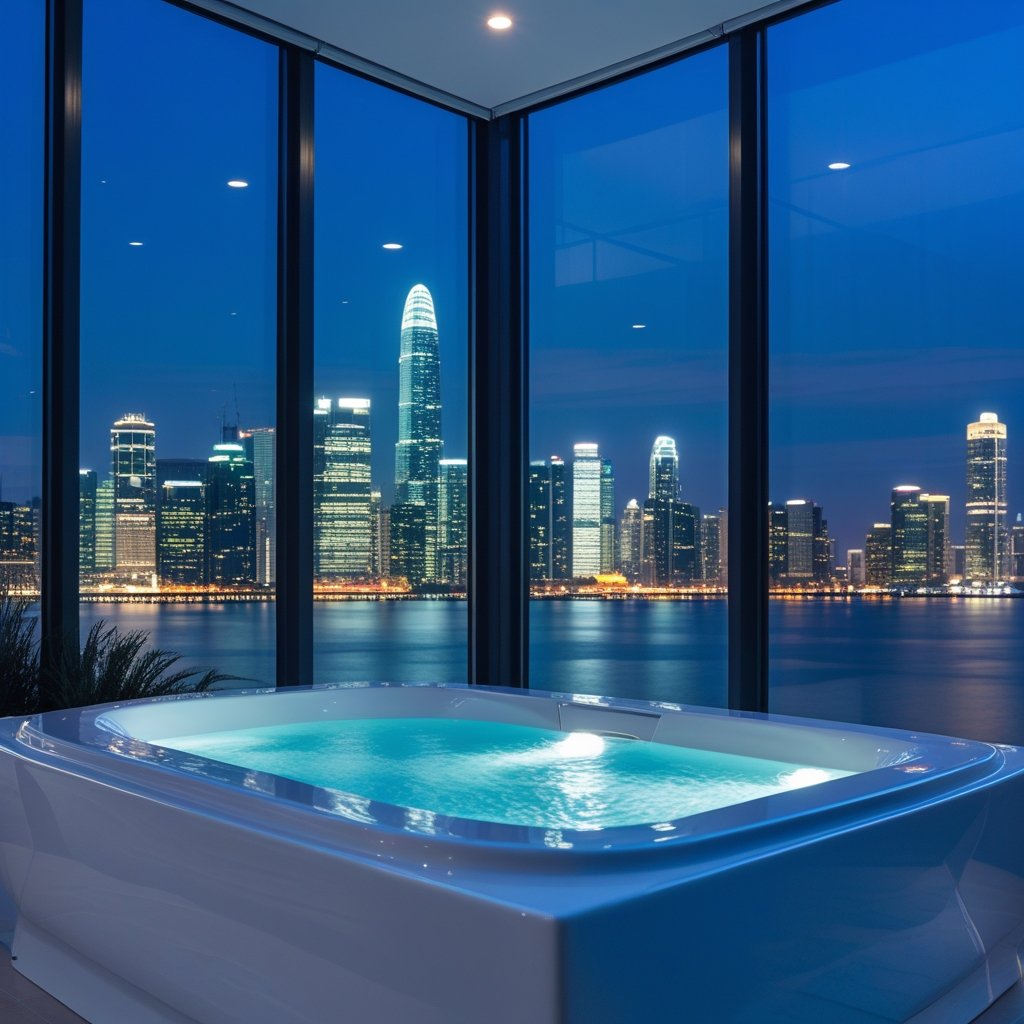 Why Acrylic Makes the Best Material for Modern Massage Bathtubs