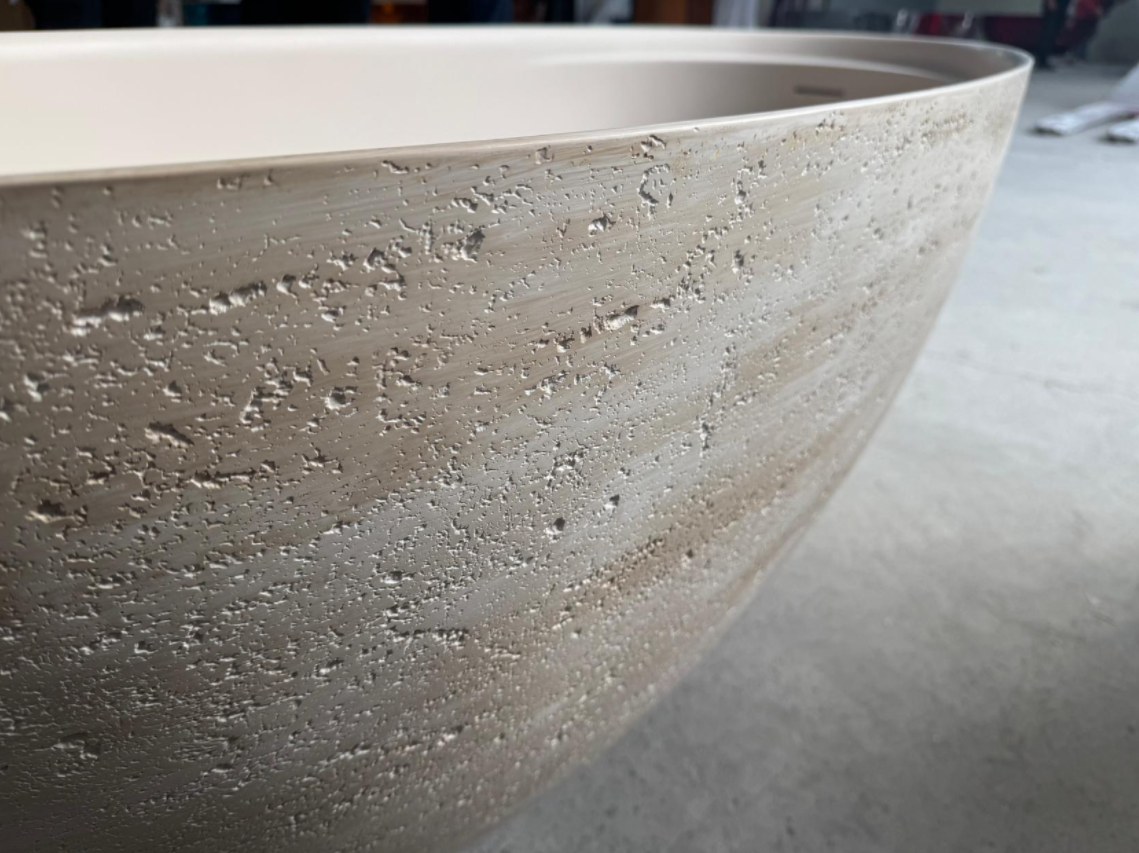 KT-8209 Solid surface bug hole bathtub